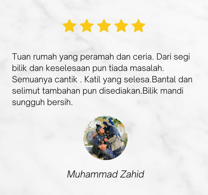 Homestay Port Dickson dekat dengan pantai